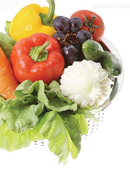 西红柿苦瓜大拌菜