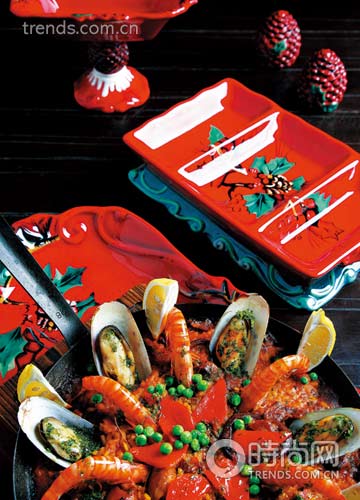 传统西班牙瓦伦西亚美食 瓦伦西亚米饭